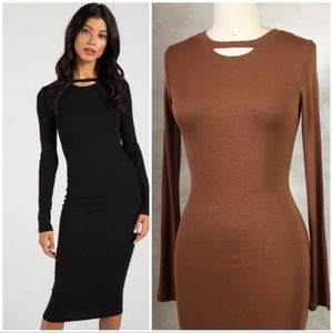 N:PHILANTHROPY Ribbed ATHENS DRESS